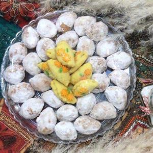 قطاب خانگی  پسته ای کرمان یک کیلویی