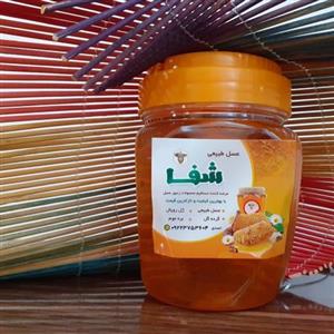 عسل 100 درصد طبیعی چند گیاه نیم کیلویی (ساکاروز 1/4درصد، دیابتی)