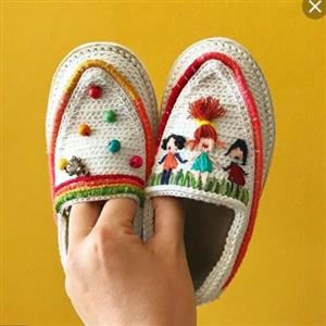 گیوه ی بچه گانه طرح کودک 