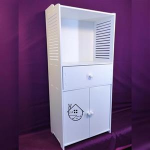 کمد/استند دربدار و کشودار 90 سانتی مخصوص حمام و سرویس بهداشتی