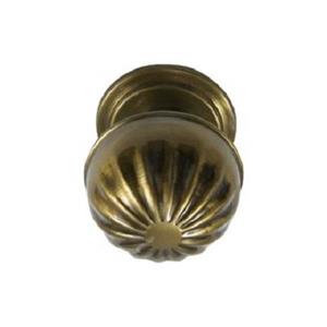 دستگیره حیاطی تک پیچ توپی طرح خورشید زیتونی شاهد