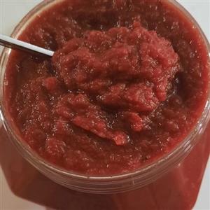 رب خانگی تازه و بهداشتی و صد در صد طبیعی و خوشمزه 1600 گرمی در دوتا ظرف جدا