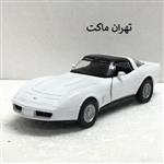 ماشین فلزی شورلت کوروت کوپه 1982 سفید ویلی Welly اسباب بازی در تهران ماکت