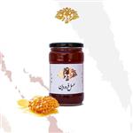 عسل زرشک خام و طبیعی فروردین ساکارز0.7 درمانی کمیاب و نادر(850گرمی)