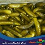 خیارشور دبه ای نول همدان و بسیار خوشمزه و ترد این سایز خیارشور مناسب خرد کردن می باشد و سایز ریزتر آن ویژه است😋