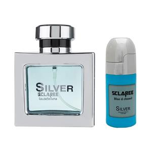 رول ضد تعریق مردانه اسکلاره مدل Silver حجم 60 میلی لیتر Sclaree Silver Mom Roll For Man 60ml