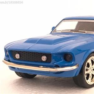 ماکت ماشین فلزی فورد موستانگ gt500 سفید 1967 اسباب بازی 