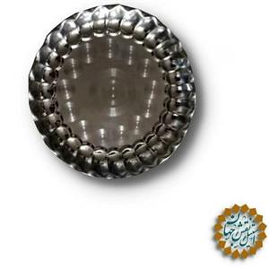 سینی استیل گرد ساده 25