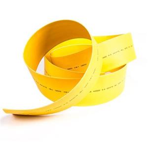 وارنیش (روکش) حرارتی رنگ زرد سایز 12 میلیمتر مدل Yellow-12