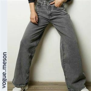 شلوار جین بگ زنانه سایز بزرگ