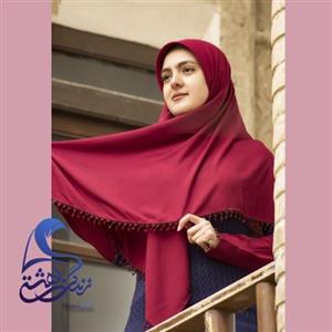 روسری کرپ حریر جواهر دوزی شده با دست سایز 120 در رنگ های مختلف