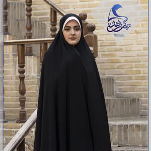 چادر مشکی با پارچه مهاراجه  درجه یک حجاب شهرکرد