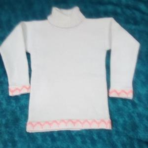 15 - بلوز یقه اسکی  سایز 2 سال
