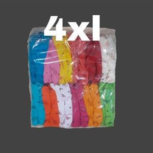شورت زنانه نخی اعلا 4 ایکس لارج پک 3 عددی شورت نخی 4xl