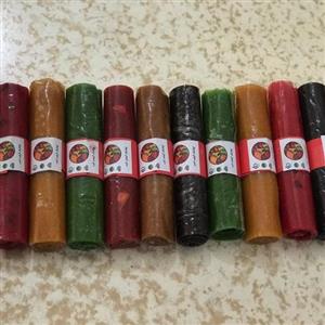 20 عدد لواشک رولی 5 طعم  پخش عمده