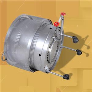 تنور گازی گرد دارای توری محافظ سایز 40 سانتی متری