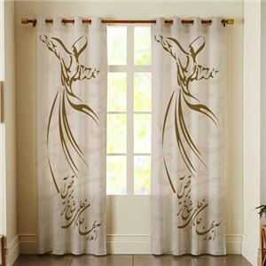 مجموعه دو عددی پرده مینوتو هوم مدل SA-054 ارتفاع 300 سانتی متر minoto home SA-054 Curtain