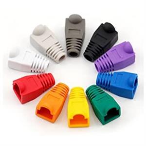 بسته 100 عددی کاور کانکتور RJ45 cat5 8p8c RJ45 cat5 8p8c Connector  Cover