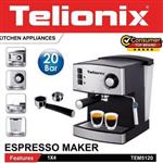 اسپرسو و قهوه ساز تلیونیکس مدل 5120 فشار بخار20بار . ارسال با تیپاکس و باربری فقط هزینه ارسال با مشتری