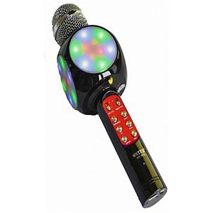 میکروفون وایرلس آمپلی دار مدل WS-1816 WS-1816 WSTER Karaoke Mic. Bluetooth Speaker