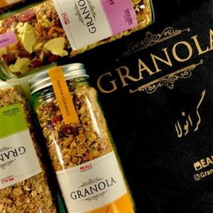 گرانولا پک 3 عددی جعبه ای( پسکرایه)