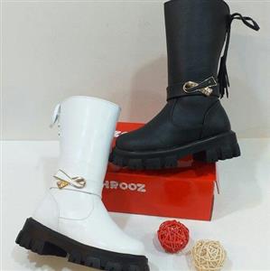 چکمه دخترانه کنار زیپی