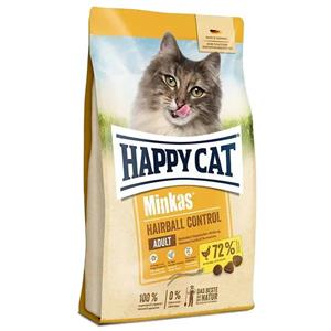 غذای خشک گربه هپی کت هیربال مینکاس Happy Cat طعم مرغ (پریمیوم)