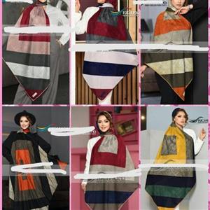 روسری زنانه  مجلسی دور دست دوز طرح دار رنگی\nشال شیک و مجلسی \nشال زنانه ودخترانه