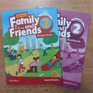 کتاب زبان فمیلی فرندز  American Family and Friends 2 ویرایش دوم به همراه کتاب کار