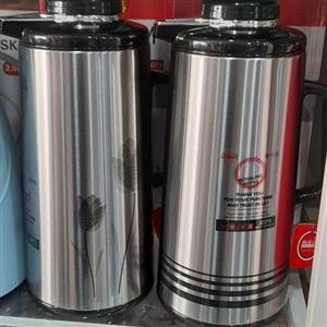 فلاکس چای تمام استیل شیشه صورتی خارجی ،