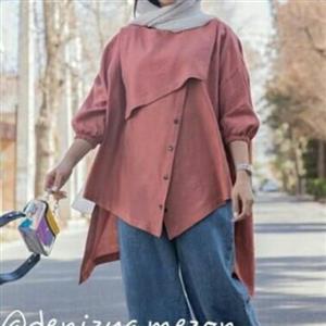 مانتو مدل چپ دکمه خور