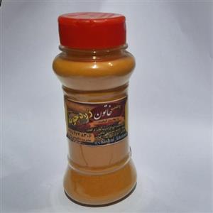 زردچوبه اعلا 85گرم در پت ادویه چاشنی خاتون 