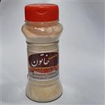 ادویه پودر سیر 75گرم درپت ادویه چاشنی خاتون