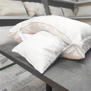 بالش دوقلو الیاف میکروفایبر مدل کانگورو با پارچه تمام پنبه