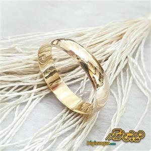 حلقه ساده طلایی