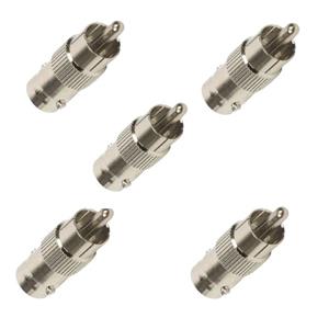 فیش تبدیل BNC به AV مدل BN-5 بسته 5 عددی