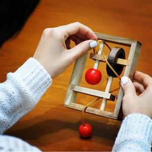 اسباب بازی فکری چهارچوب جادویی بلوط «بازی چالشی چوبی»