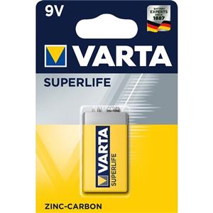 باتری کتابی وارتا مدل Super Life Varta Super Life 9V Battery