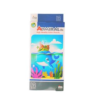 مداد رنگی 12 ادمیرال