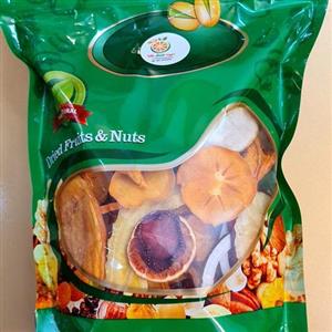 میوه خشک مخلوط 18 میوه لوکس 500 گرمی نانا