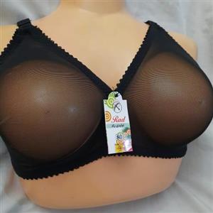 سوتین توری پرسی بدون فنراز 75تا 90 و95و100 سایز بزرگ قواره دار بندورکاب خارجی خنک وراحت 