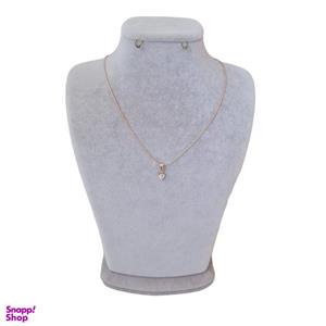 گردنبند زنانه ژوپینگ مدل قلب نگینی مینیمال کد ss