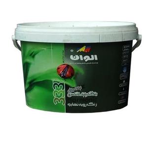 رنگ اکریلیک لاتکس نیمه براق کد 333 الوان( پایه آب) 2/5 گالن