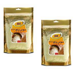 سبوس برنج 111 - 250 گرم بسته 2 عددی