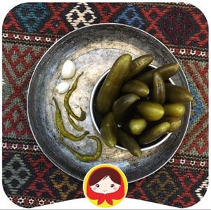 خیار شور خانگی  1000 گرمی