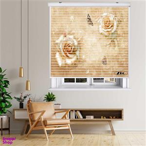 پرده زبرا زیو مدل سیلوئت 3D1544 سایز 150x150 سانتی متر