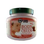 کرم ماساژ بدن هالیوود استایل مدل body massage cream حجم 310 گرم