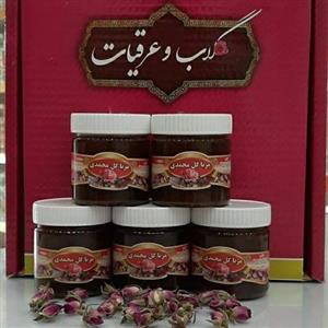 مربای تازه گل محمدی قمصر کاشان 2عدد (سنتی و تولیدخانگی)