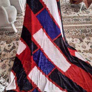 پتوی ژله ای مسافرتی دو نفره همراه با ساک  در رنگ های مختلف