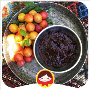 رب آلوچه خانگی 850گرمی